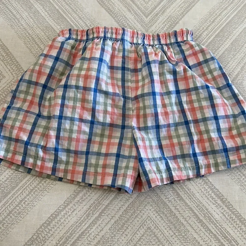 Jacadi Boys Checkered Swim Trunks